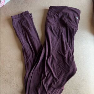 Athleta Deep Purple Elation Tights